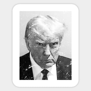 Trump Mugshot Sticker